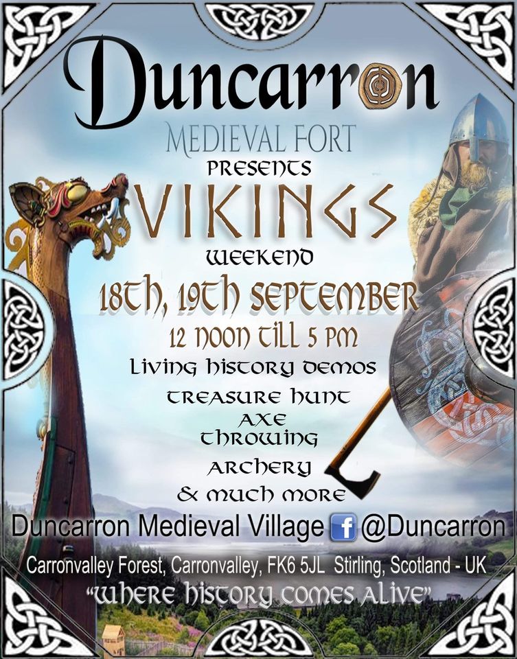 Vikings! Duncarron Medieval Village